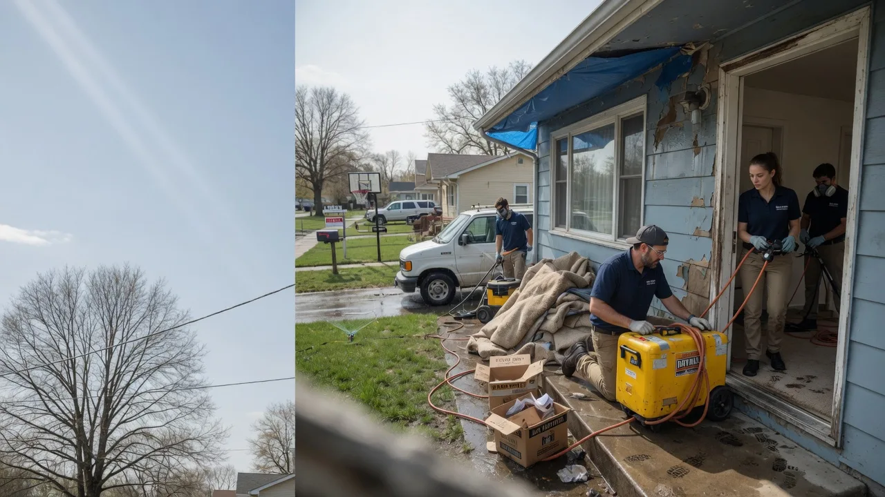 Basement Flood Cleanup in Herbster, WI near me